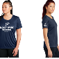 SPORT-TEK TEE-L-WOMENS-NAVY-RSPA